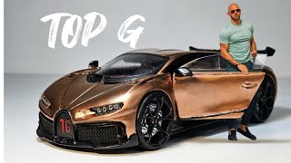 I built ANDREW TATE'S BUGATTI CHIRON from scratch