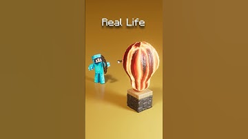 Minecraft vs Real Life!