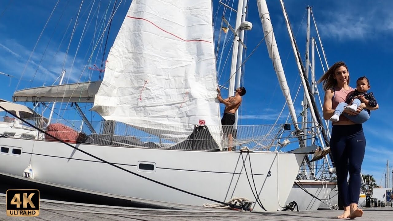 SAILING - How (NOT) to visit Gibraltar?  [EP12 4K]
