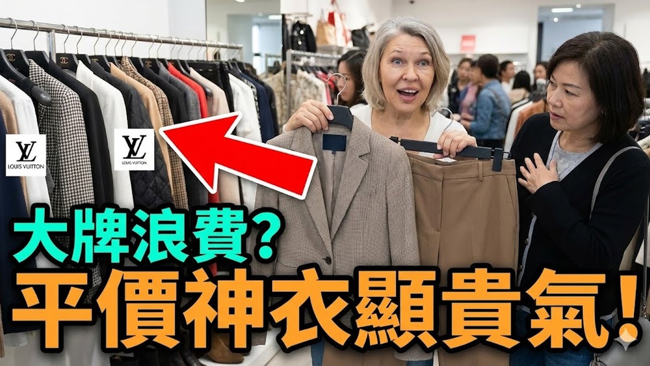 不要浪費錢買大牌了！盤點60歲女人必備的10件“平價神衣”，隨便穿都顯貴，氣場全開！#60歲女人 #平價神衣 #必備單品 #顯貴穿搭 #氣場全開 #時尚秘訣 #穿搭教學 #年齡不限