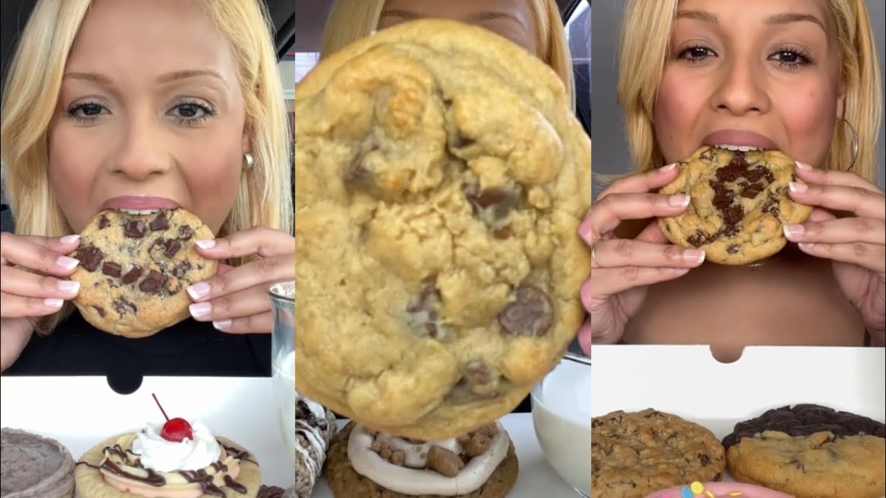 @Cookitgirleats- Crumbl Cookie Compilation 22