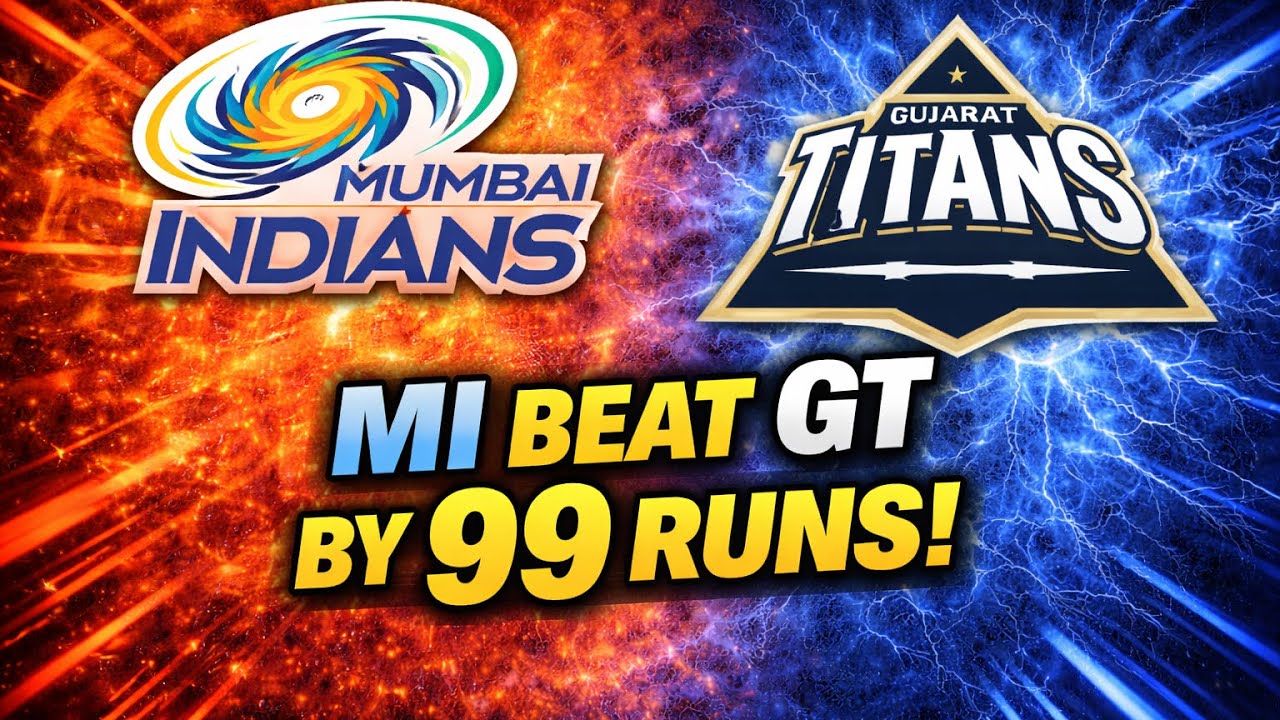 Tilak Varma show | Mumbai back on winning ways | Positive approach | #cricket #ipl2026 #mivsgt