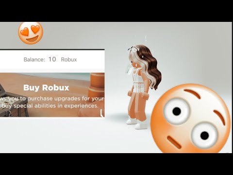 When you get 10 robux 😍💅💅 - YouTube