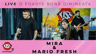 MIRA \& Mario Fresh -  Deziubește-mă LIVE @ Foarte Buna Dimineata