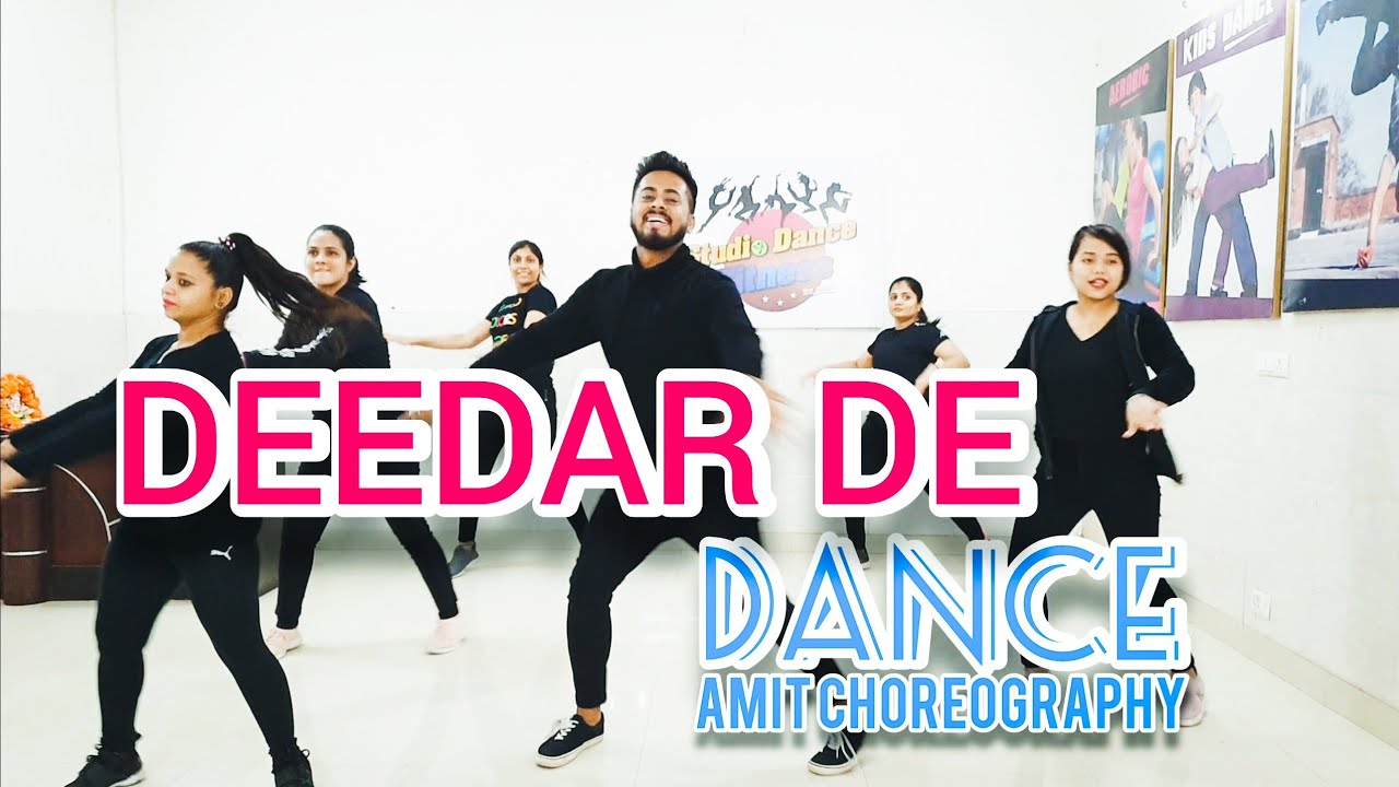 Deedar De | Chhalaang| Zumba Dance Fitness Choreography By Amit | New  Bollywood Dance Workout