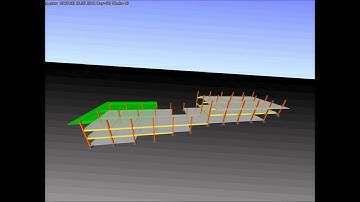 Navisworks 4D simulation