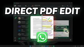 How to Edit PDFs Directly in WhatsApp? | New Update! screenshot 5