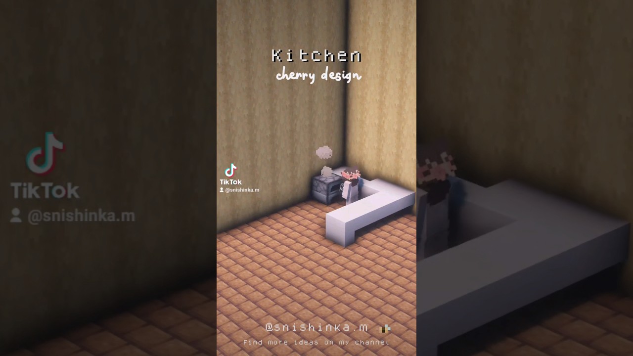 ✨ Minecraft Cherry Kitchen✨🌸 