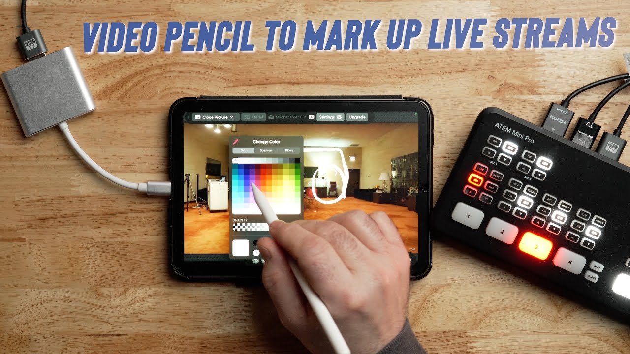 Video Pencil & Marking Up Live Streams (EP.101) - YouTube