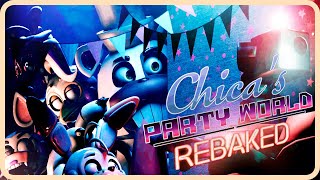 Chica's Party World: REBAKED True Ending Full Walkthrough Night 15 + Extras