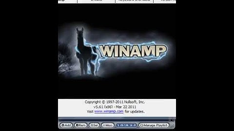 Winamp 5 rare/odd/wierd problem - stuck on one song