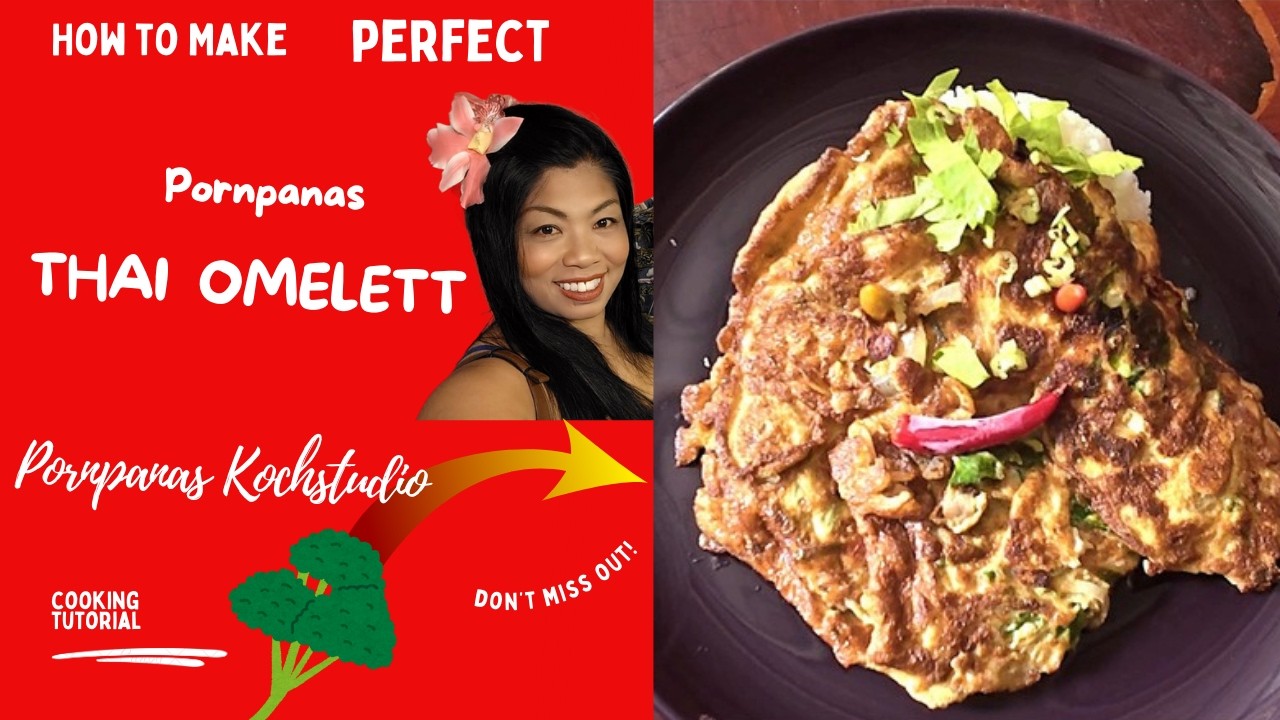 Omelett mit Baumtrieben 🌿– Und ich kann nicht kauen! Ohne Zähne beim Verkosten! Omelett mal anders 😅