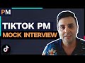 How would you design tiktok for elderly  product manager mock interview