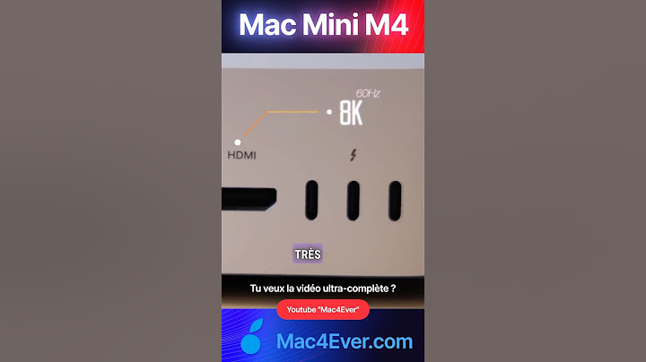 Mac Mini M4 pas mal de connectiques pour un produit Apple ! #apple #macmini #mac #macminim4 #test