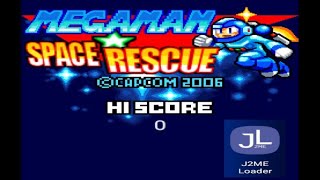 Play Megaman Space Rescue Java Games On Your Android Handphone On Using A J2ME Java Emulator!