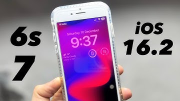 Using iOS 16.2 update on iPhone 6s, 7