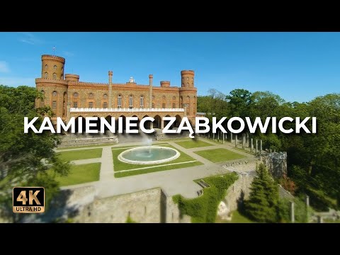 Kamieniec Ząbkowicki z drona