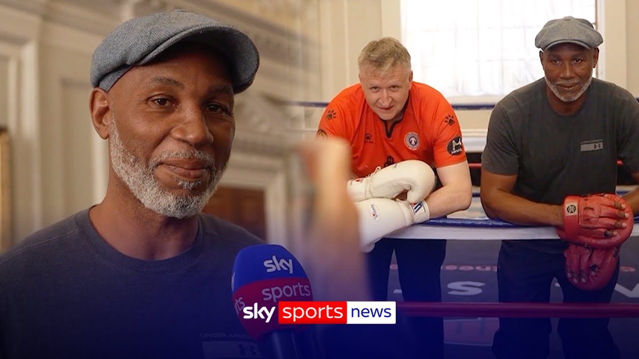 Леннокс Льюис тренируется в Мэншн-Хаус | Обсуждает Усика, Хэттона, Али и получает награду Freedom...