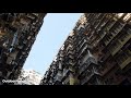 【4K】Walk at Monster Building, Hong Kong | Living in a most dense city in the world