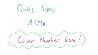 ASMR Math Quiz - Colour Numbers