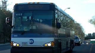MTA Bus Company 2008 Motor Coach Industries D4500CT Commuter Coach #2242 on Route BM4
