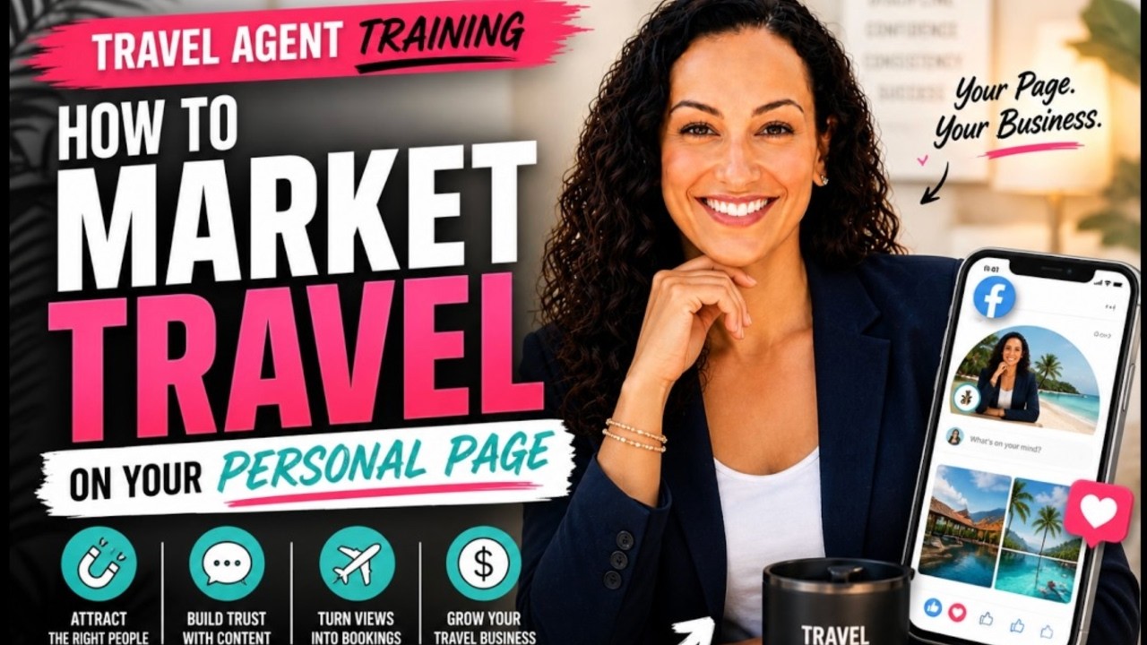 How to Market Travel on Your Personal Page ✈️ LIVE REPLAY