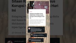 Kejagung Bongkar Kasus Cpo 13 Triliun Diserahkan Ke Negara