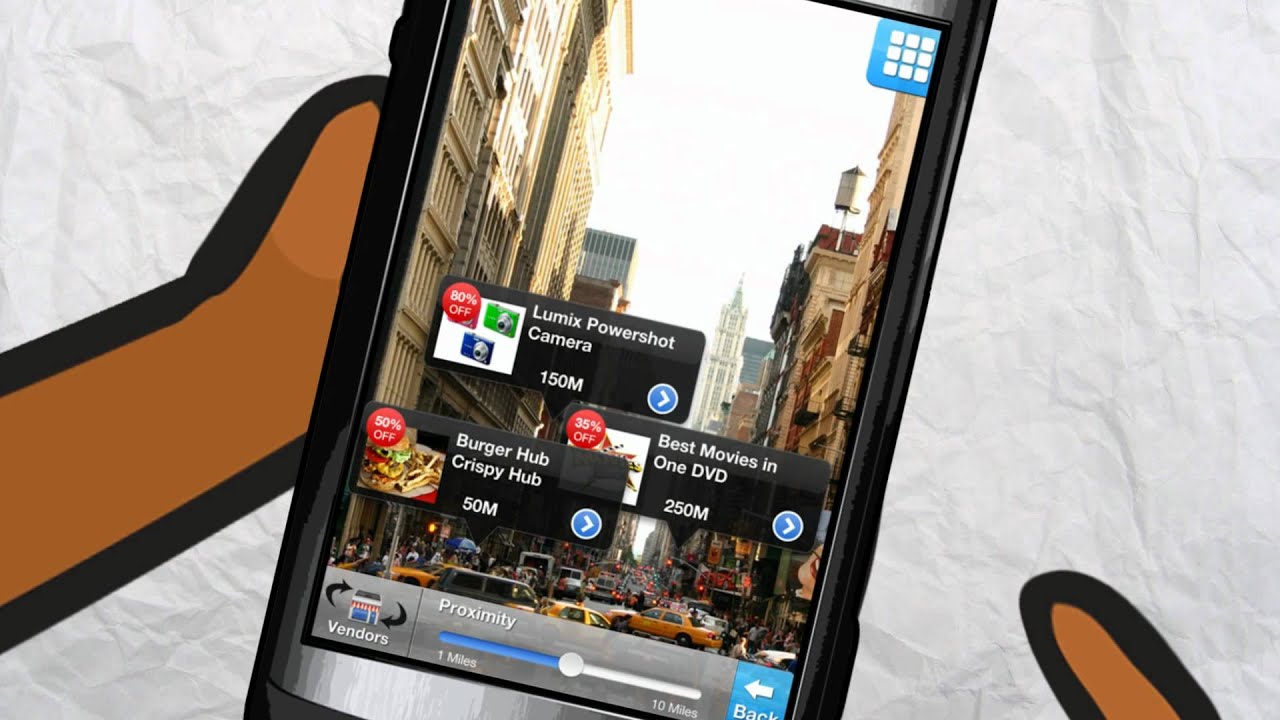 Augmented Reality Coupons Deals Application How To Find Best Deals 