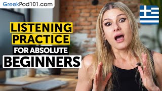 Greek Listening Comprehension for Absolute Beginners