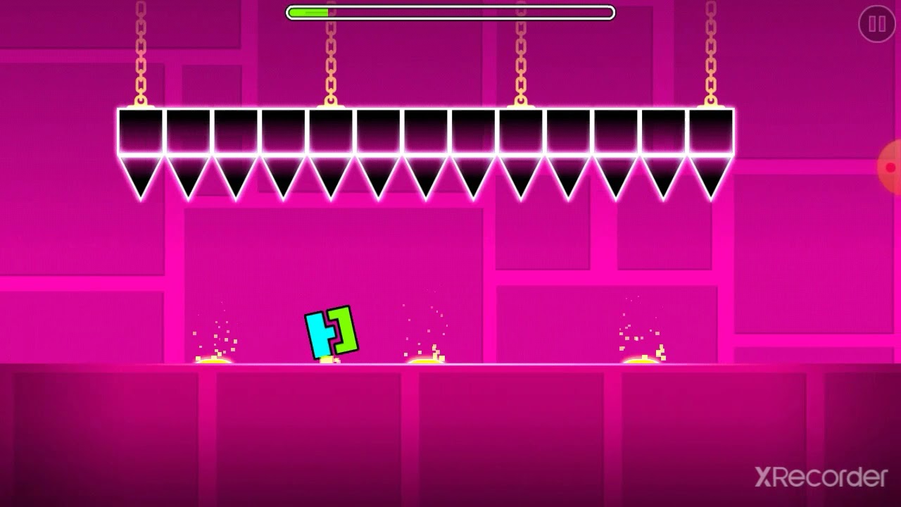 pasando segundo nivel en geometry dash - YouTube