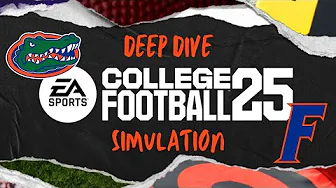 LIVE STREAM: Florida Gators Deep Dive and Simulation | Ea Sports College Football 25 thumbnail
