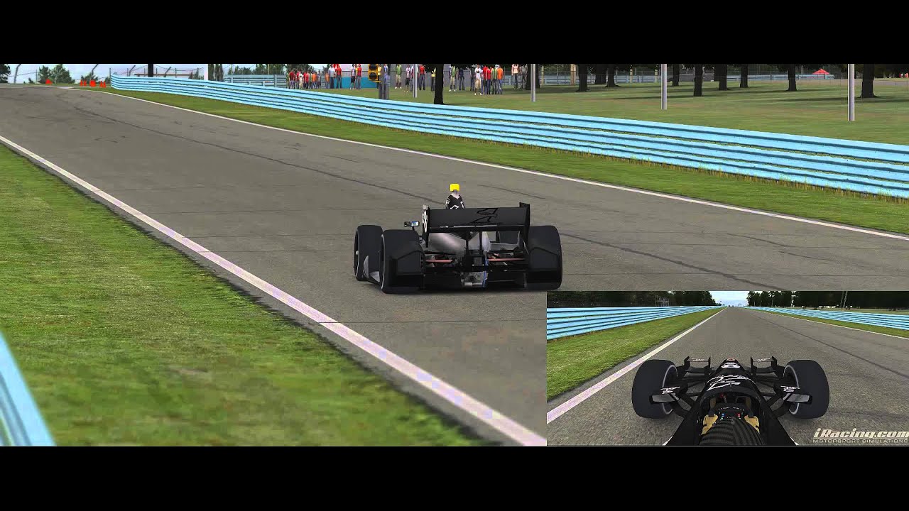 iRacing first test DW12 Watkins Glen Classic 56883 YouTube
