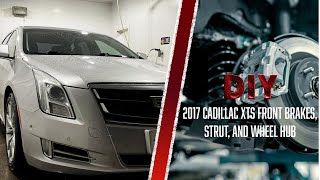 2017 Cadillac XTS Front Brakes, Strut, and Wheel Hub