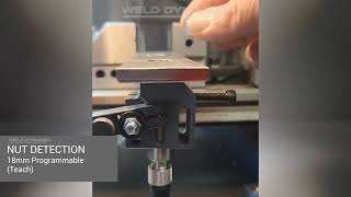 Weld Dynamix - NUT DETECTION - 18mm Sensor Placed Flush Under Substrate