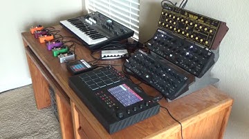 SINNER - Modal Cobalt 8M & Argon 8M - Korg Wavestate - Akai MPC LIVE II - Kokko Timer - Vibe