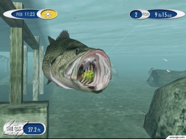 Let's Play Sega Bass Fishing - Sega Dreamcast 