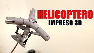 Diseñando Helicóptero RC Impreso en 3D con Arduino