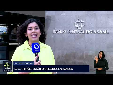 R$ 7,5 bilhões estão esquecidos em bancos