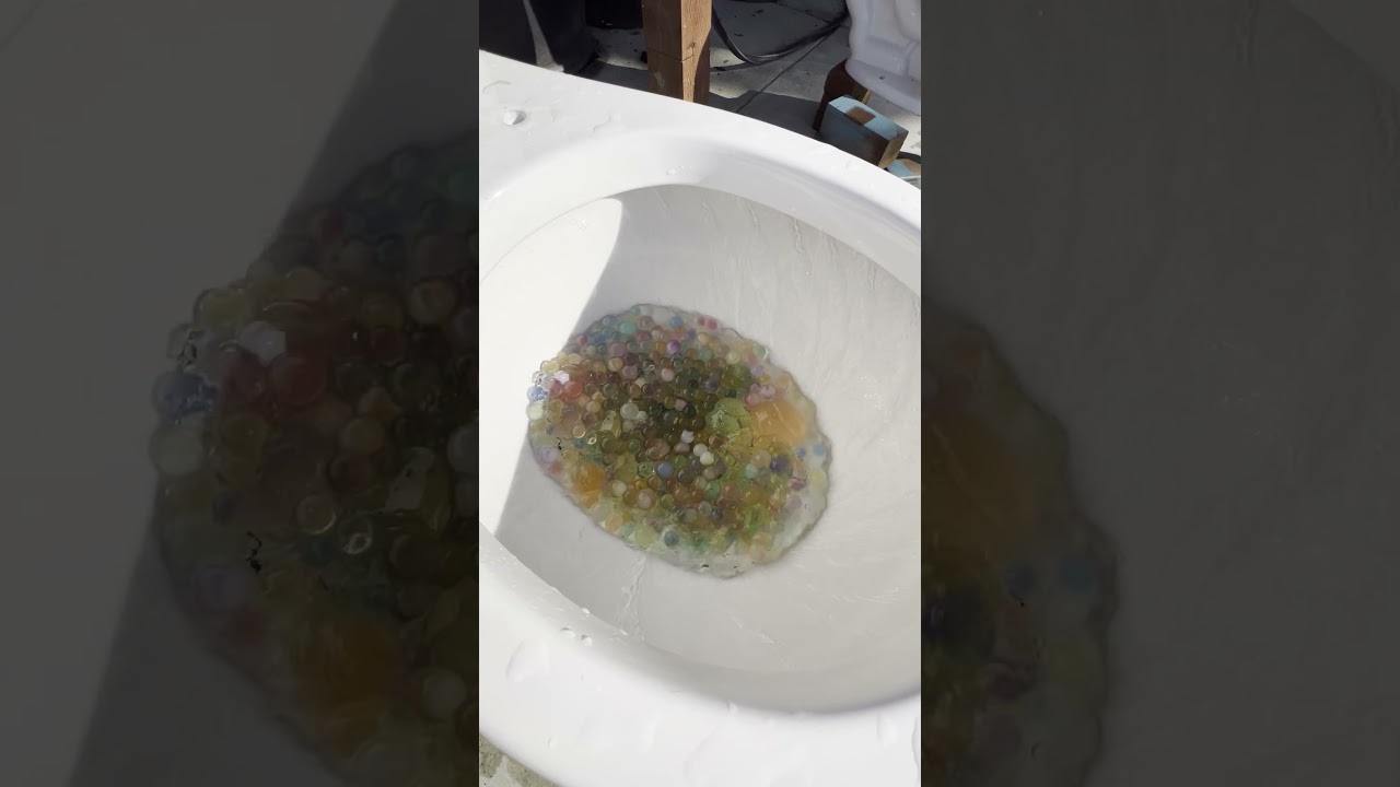 1,000 Orbeez! Will it flush? Jacuzzi Perfecta