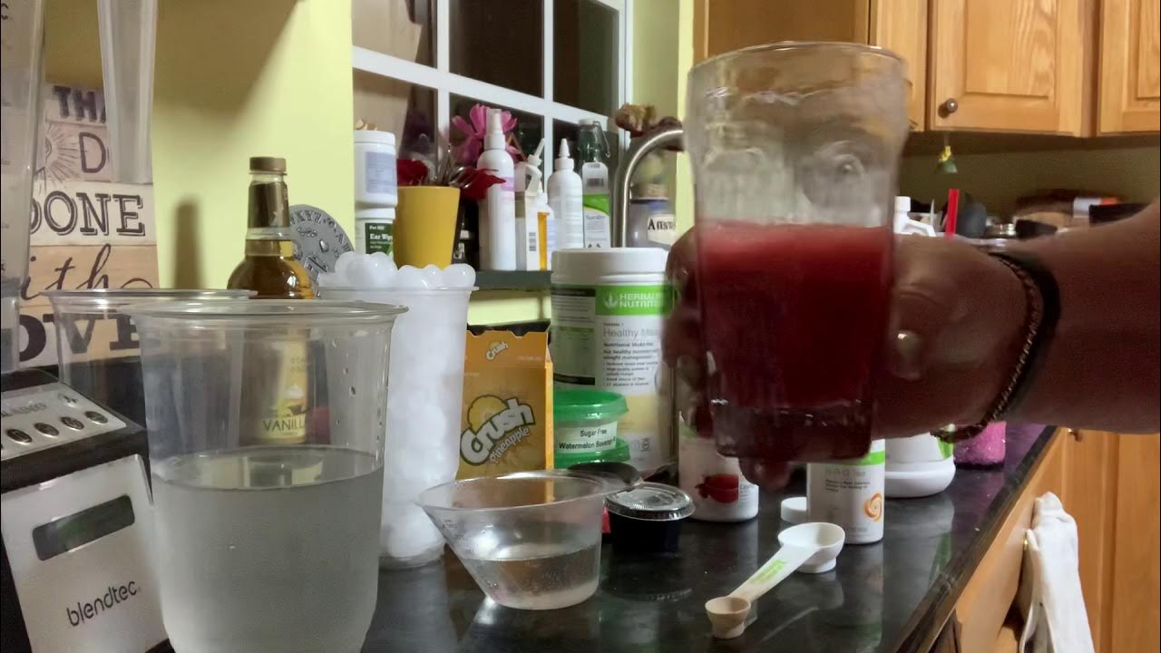 How to make Herbalife Tea Bomb Boss Babe YouTube