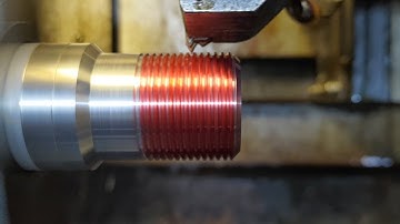 how to do a Threading Rework In cnc turning ?  #threading  ,#cncturning  #tsrcnc