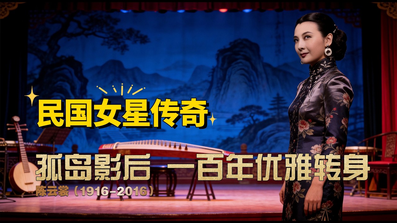 陳雲裳 《木蘭從軍》女星 從上海到香港的人生轉型 | Chen Yunchang