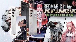 Exclusive RedMagic 11 Air Live Wallpapers on ANY Android! (APK Download) screenshot 3