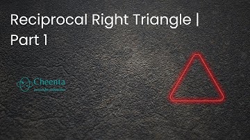Reciprocal Right Triangle 1.01