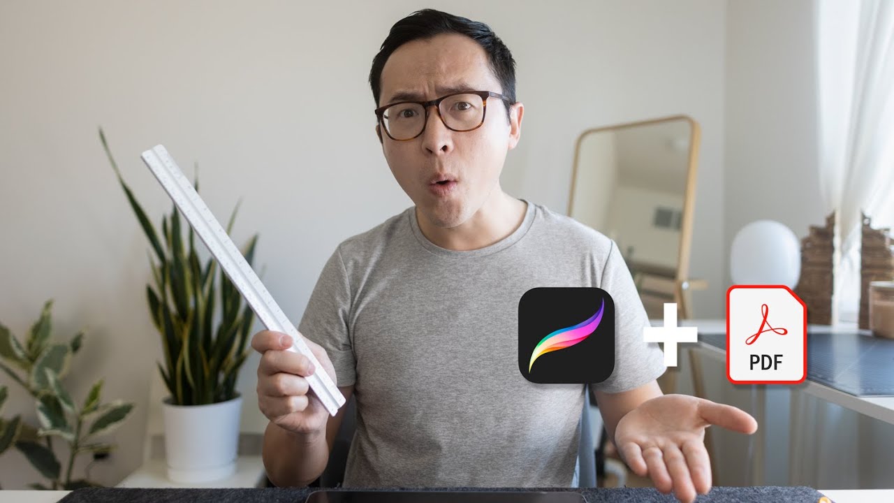 How to read, redline, and annotate PDF in Procreate? - YouTube