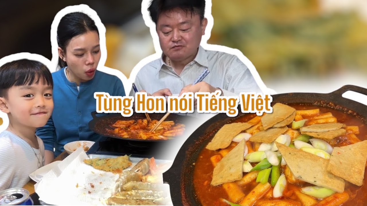 Trở Lại Youtube, Lá Mè ,Tôm Chiên Và Tokbokki Cả Nhà Quây Quần Bên Nhau Tại Hàn - Thị Thu Thảo Vlog