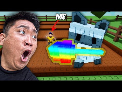 MAGNAKAW gamit GIANT RACOON sa Grow a Garden! - ROBLOX