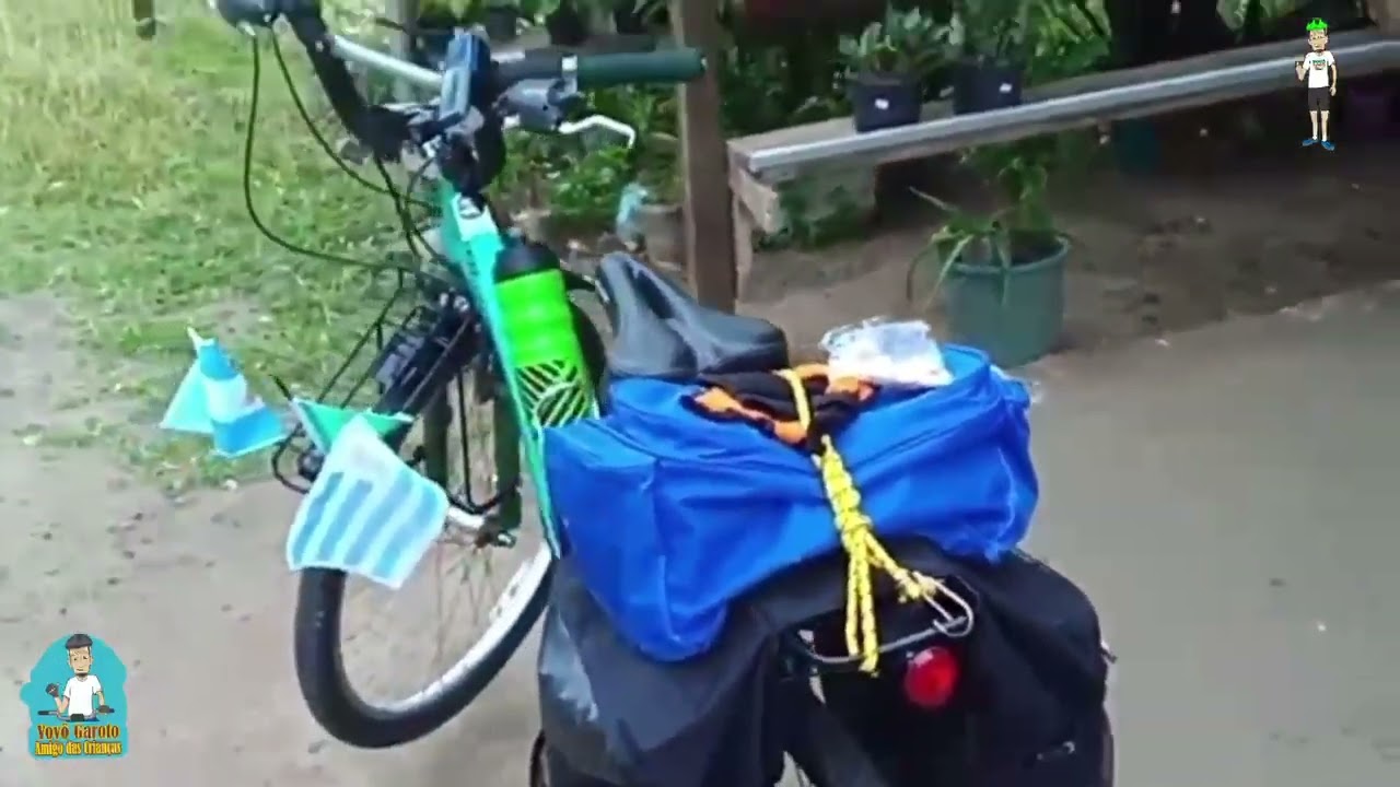 Vovô do Pedal 2  de bike, Itabuna passando por Eunápolis Uruguai e Argentina, 75 dias de pedal.