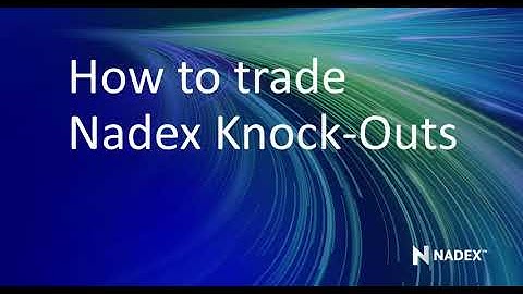 How to trade Nadex Knock-Outs