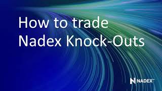 How To Trade Nadex Knock-Outs